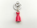Long Red Dress Key Chain