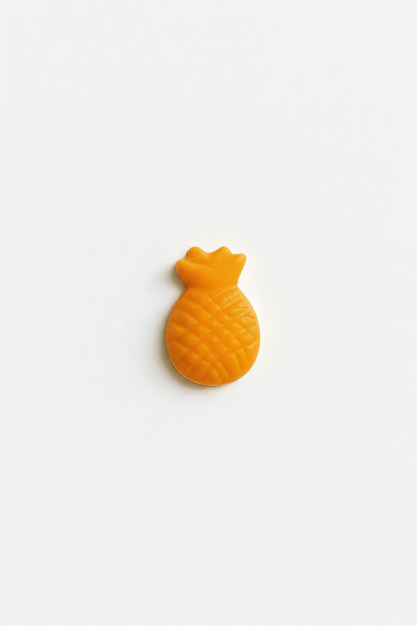 Orange Pineapple Lapel Pin