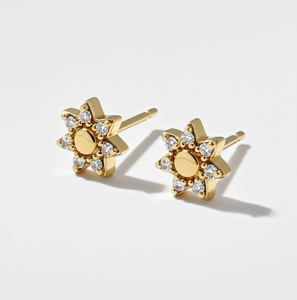 Marguerite Cubiz Zirconia Single Stud Earring