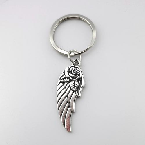 Angel Wing Stainless Steel Key Chain