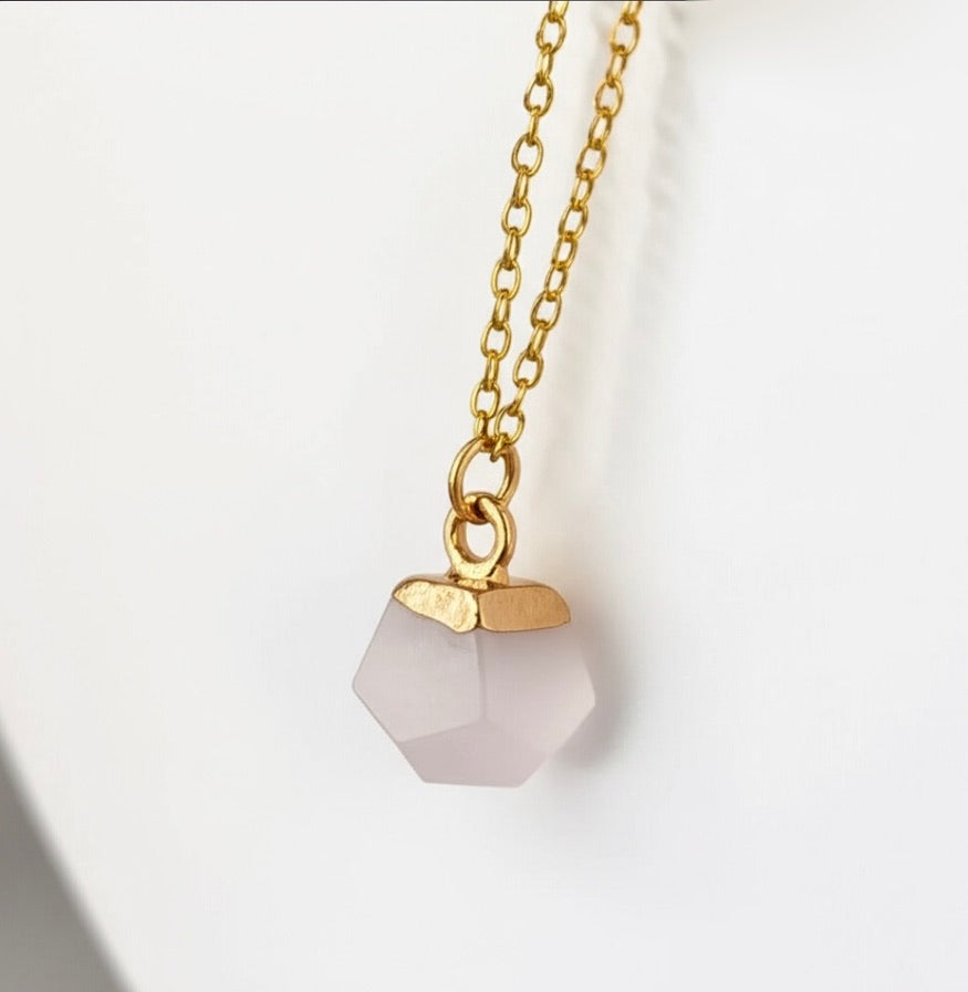 Natural White Nephrite Pendant Necklace