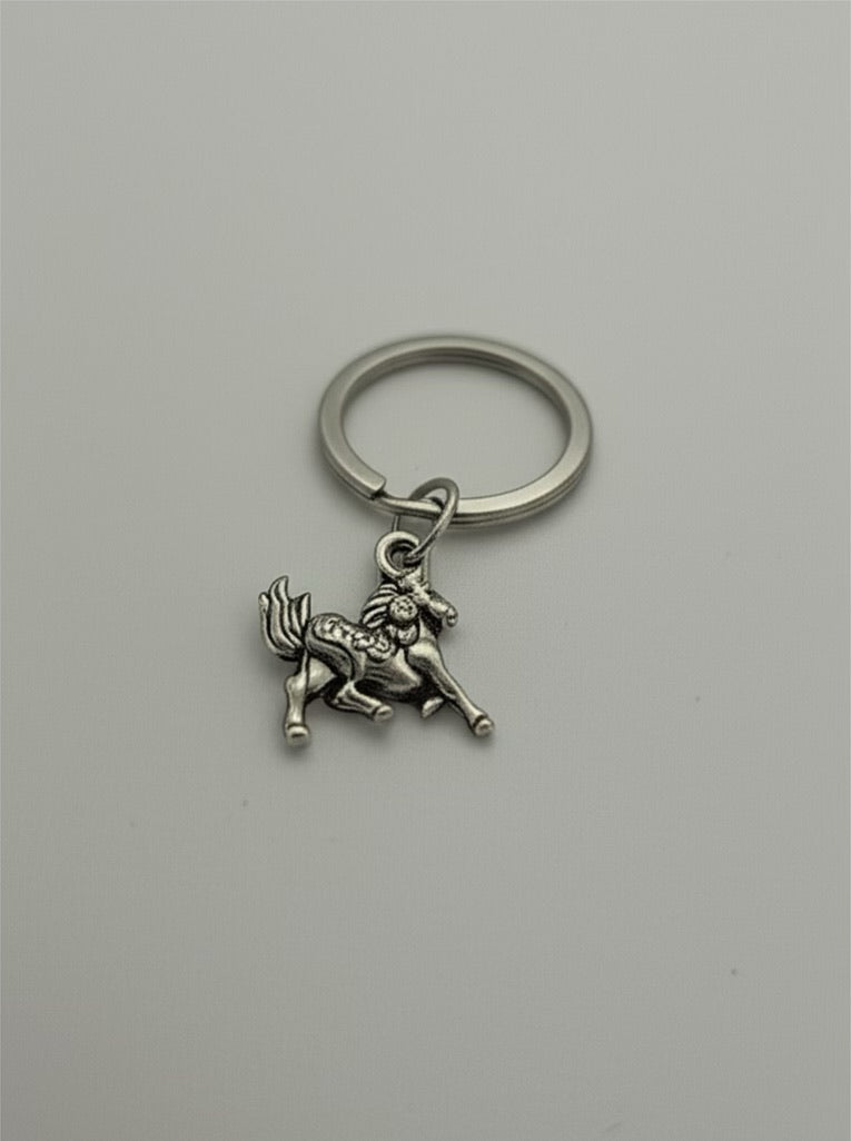 Racing Horse Keychain
