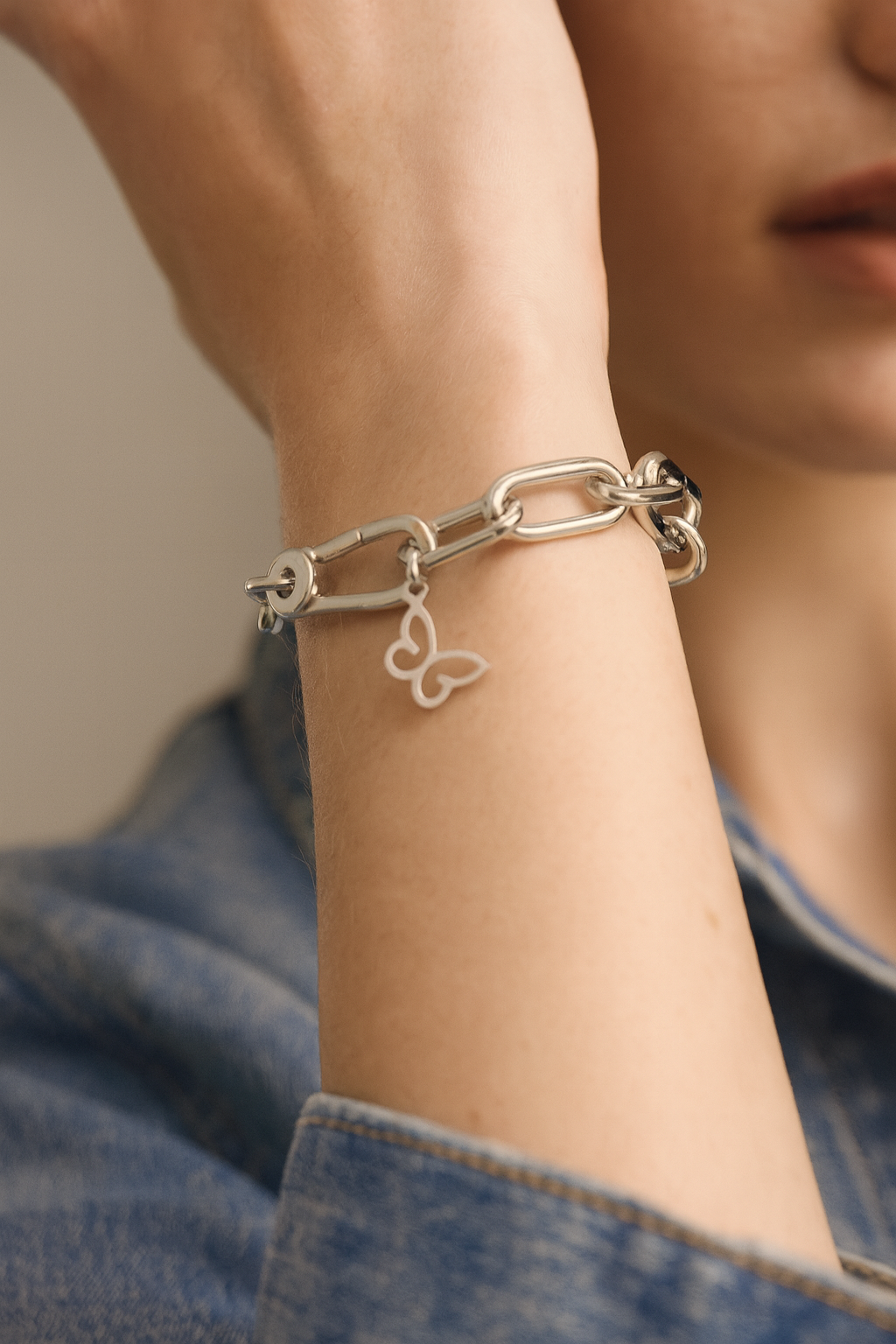Delicate Butterfly Mini Charm