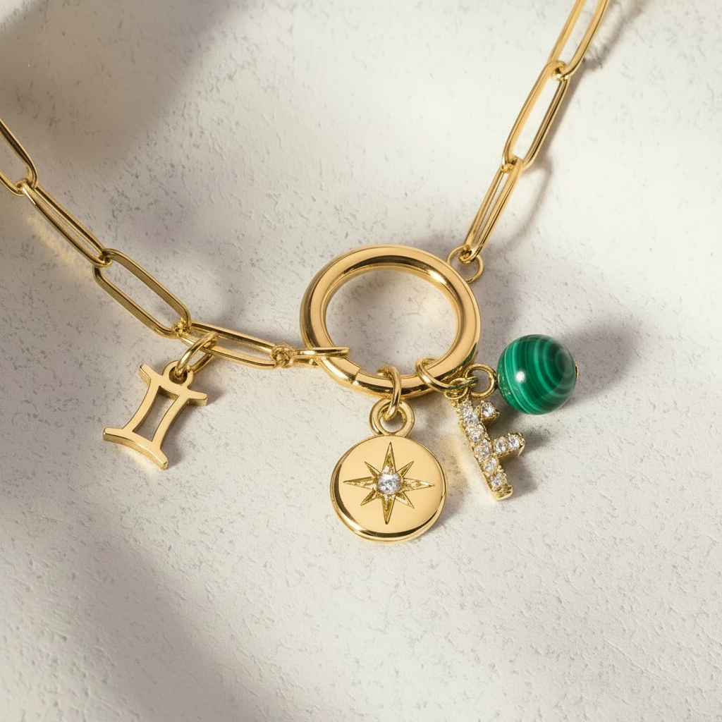 Personalized Charm Bracelet