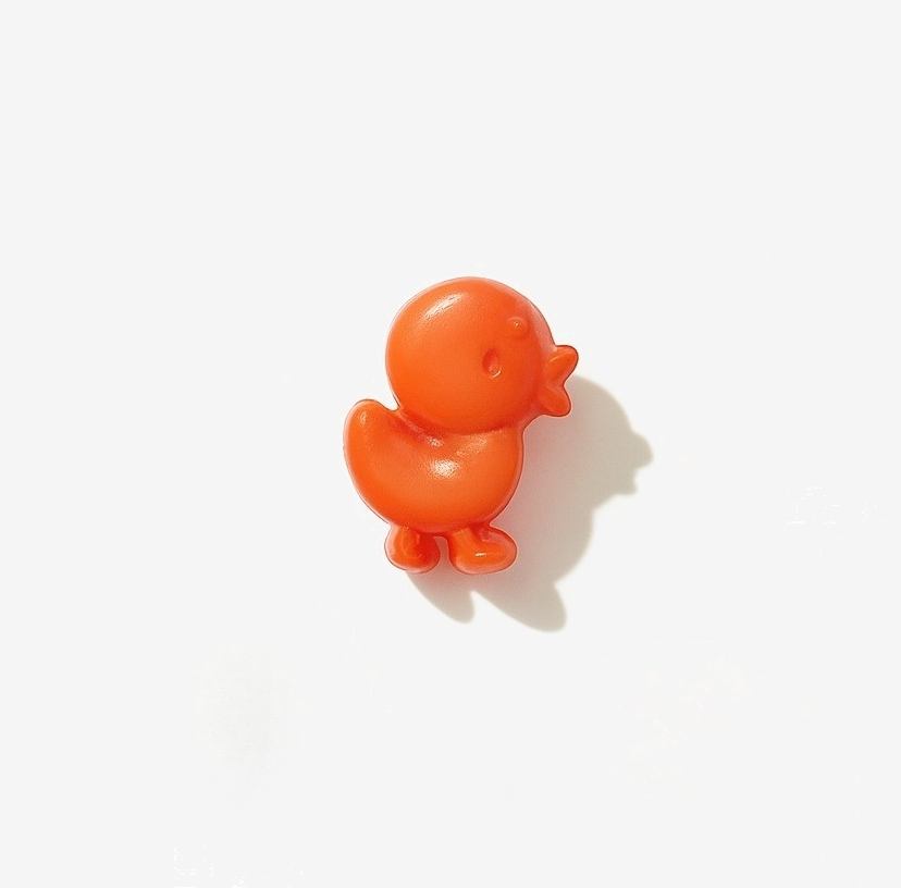 Little Orange Duck Lapel Pin