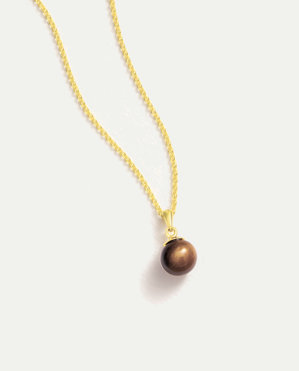 Tiger Eye Pendant Necklace