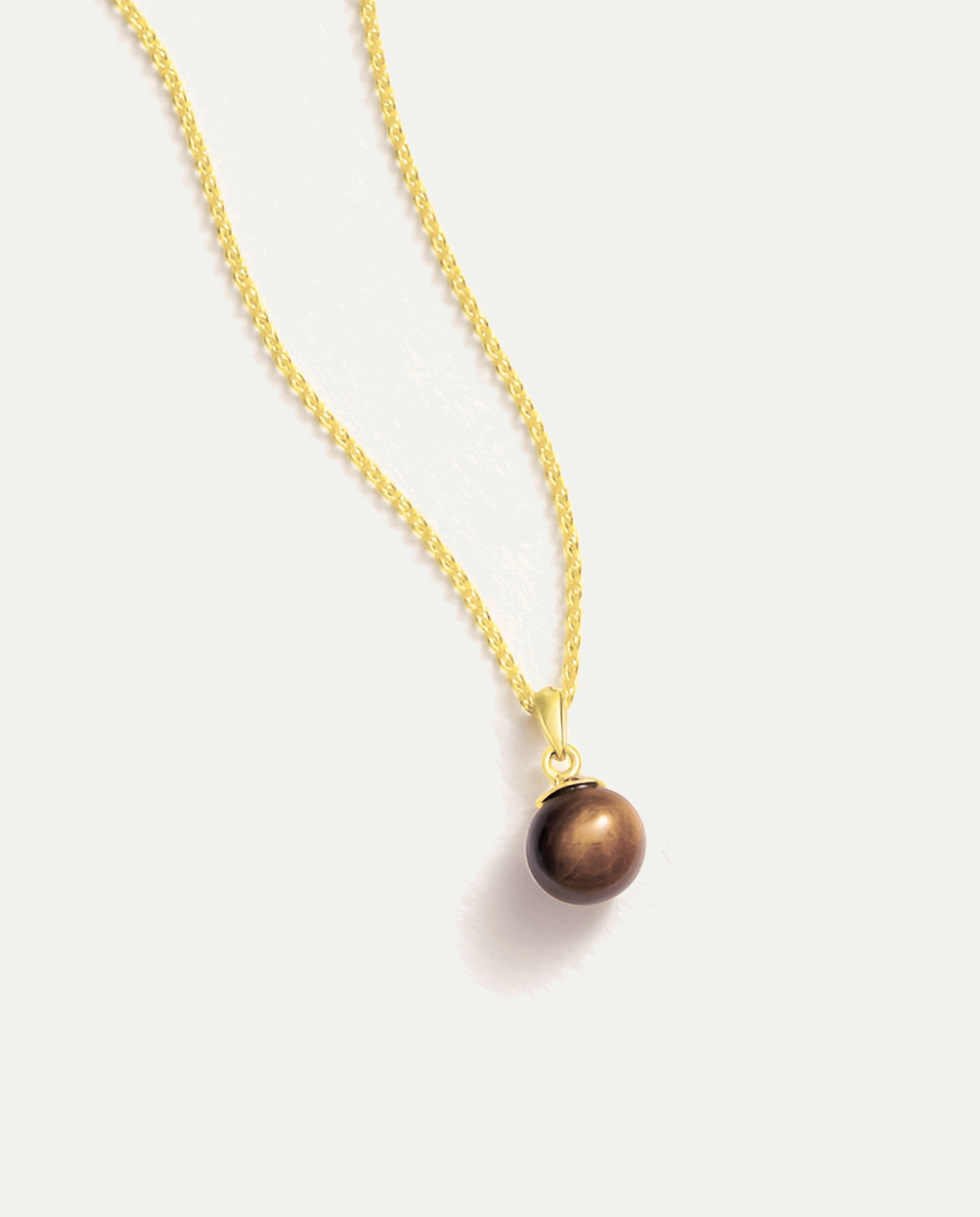 Tiger Eye Pendant Necklace