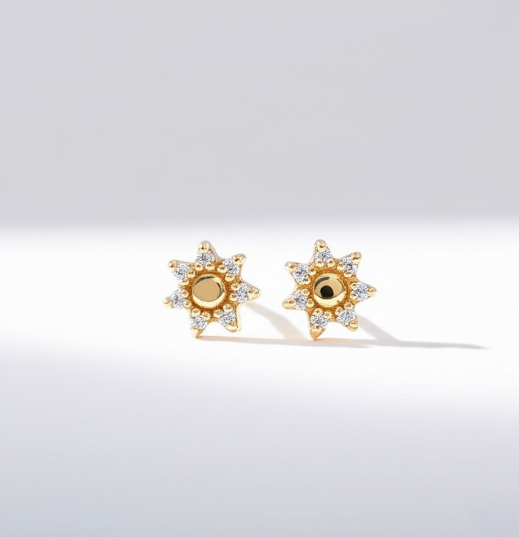 Marguerite Cubiz Zirconia Single Stud Earring