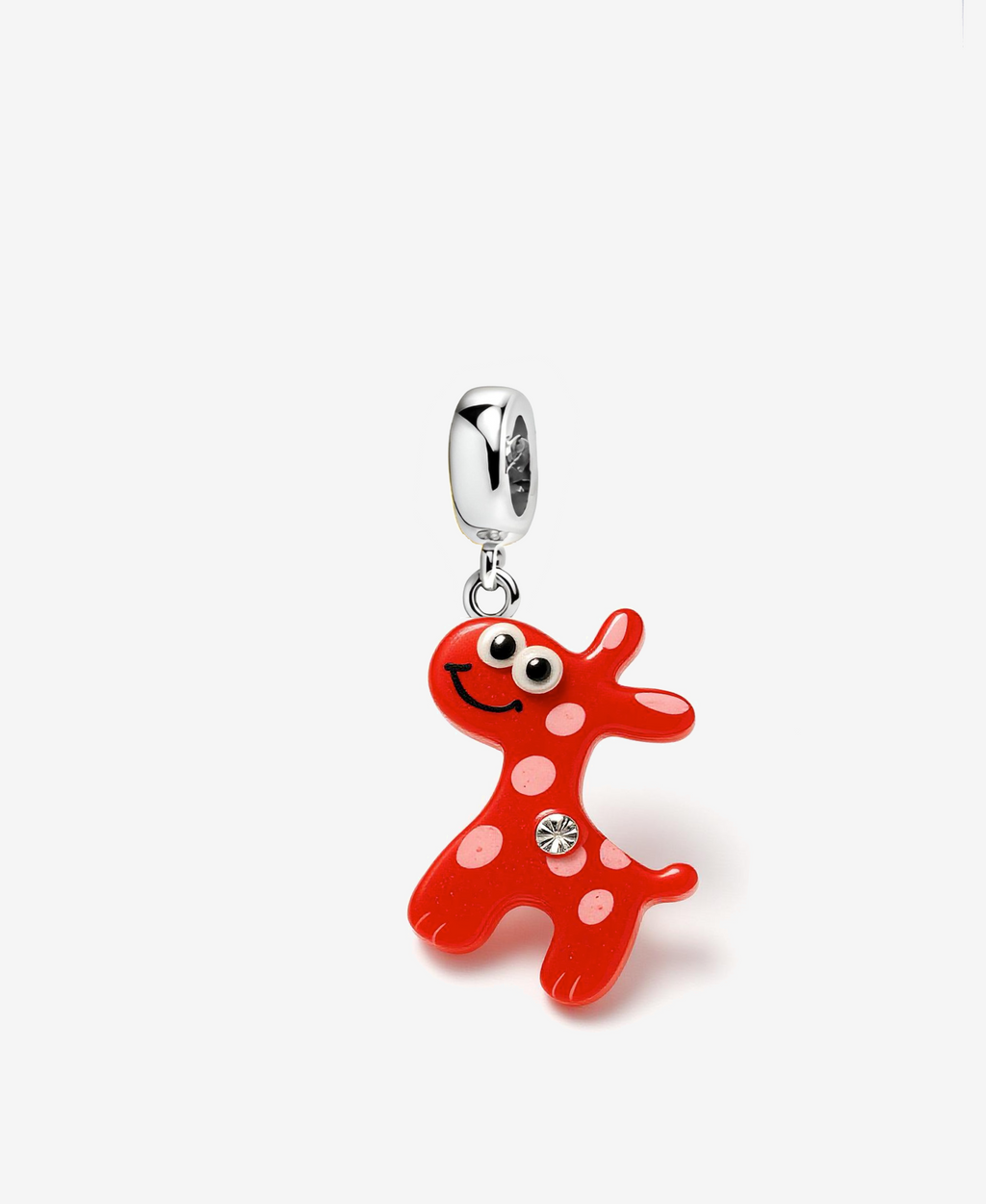 Red Giraffe Bracelet Charm