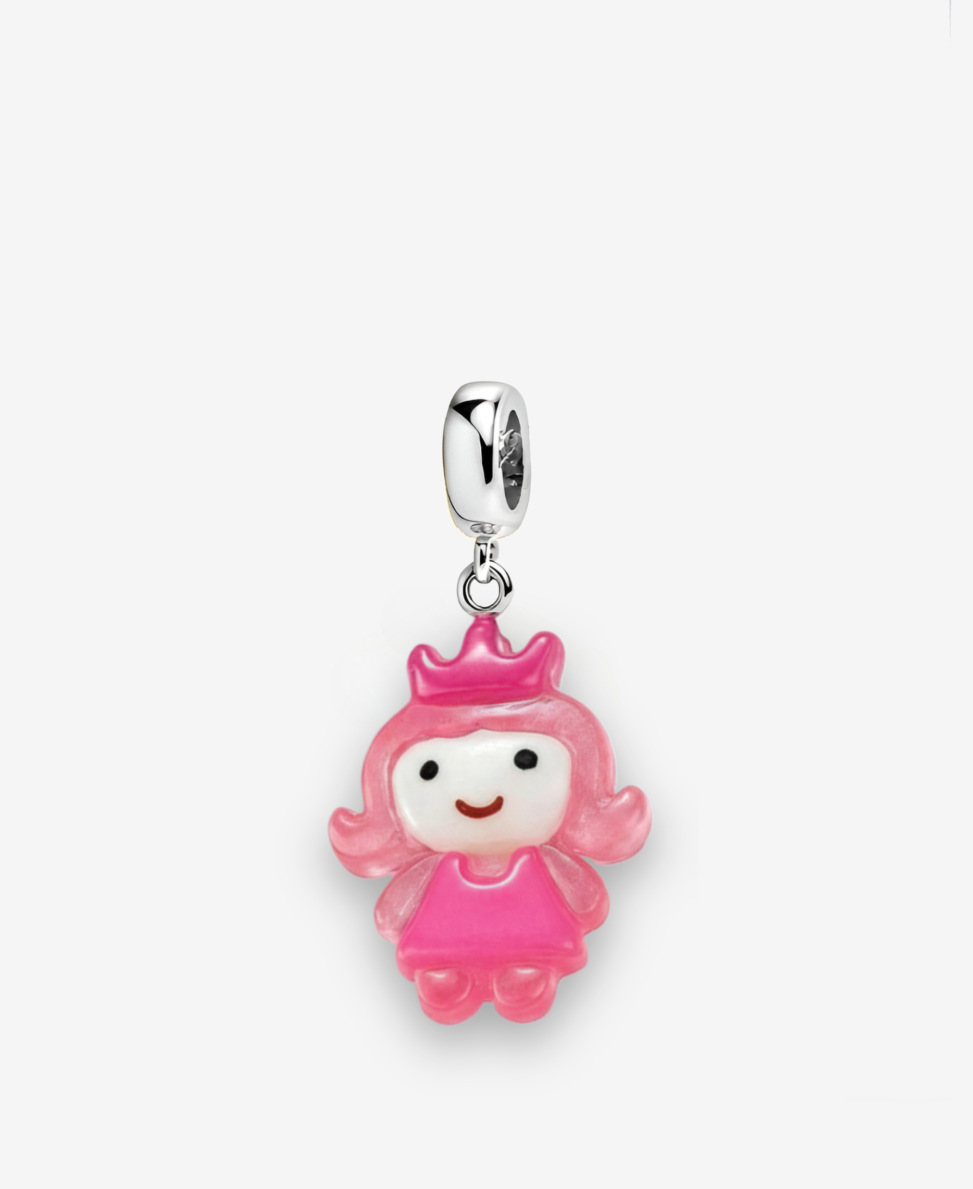 Little Pink Princess Bracelet Charm