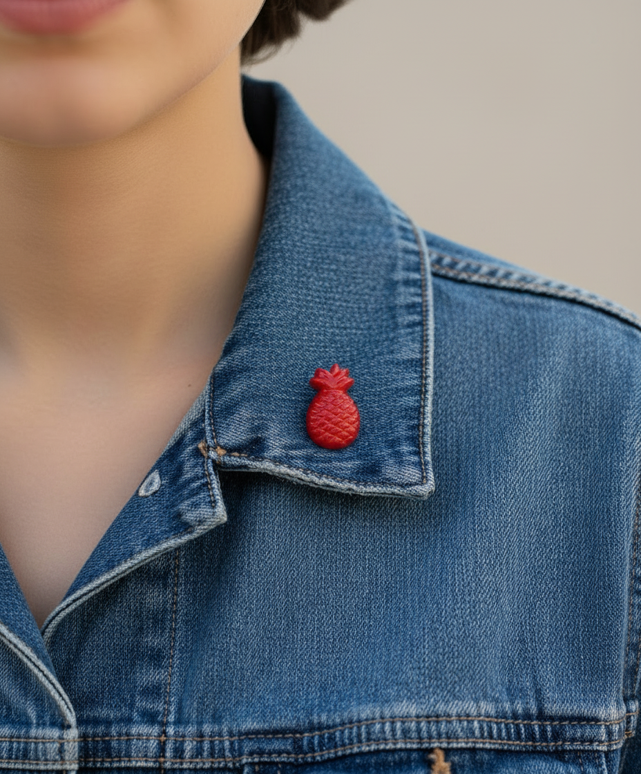 retro brooch lapel pin