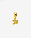 Gentle Bird Cubic Zirconia Bracelet Charm