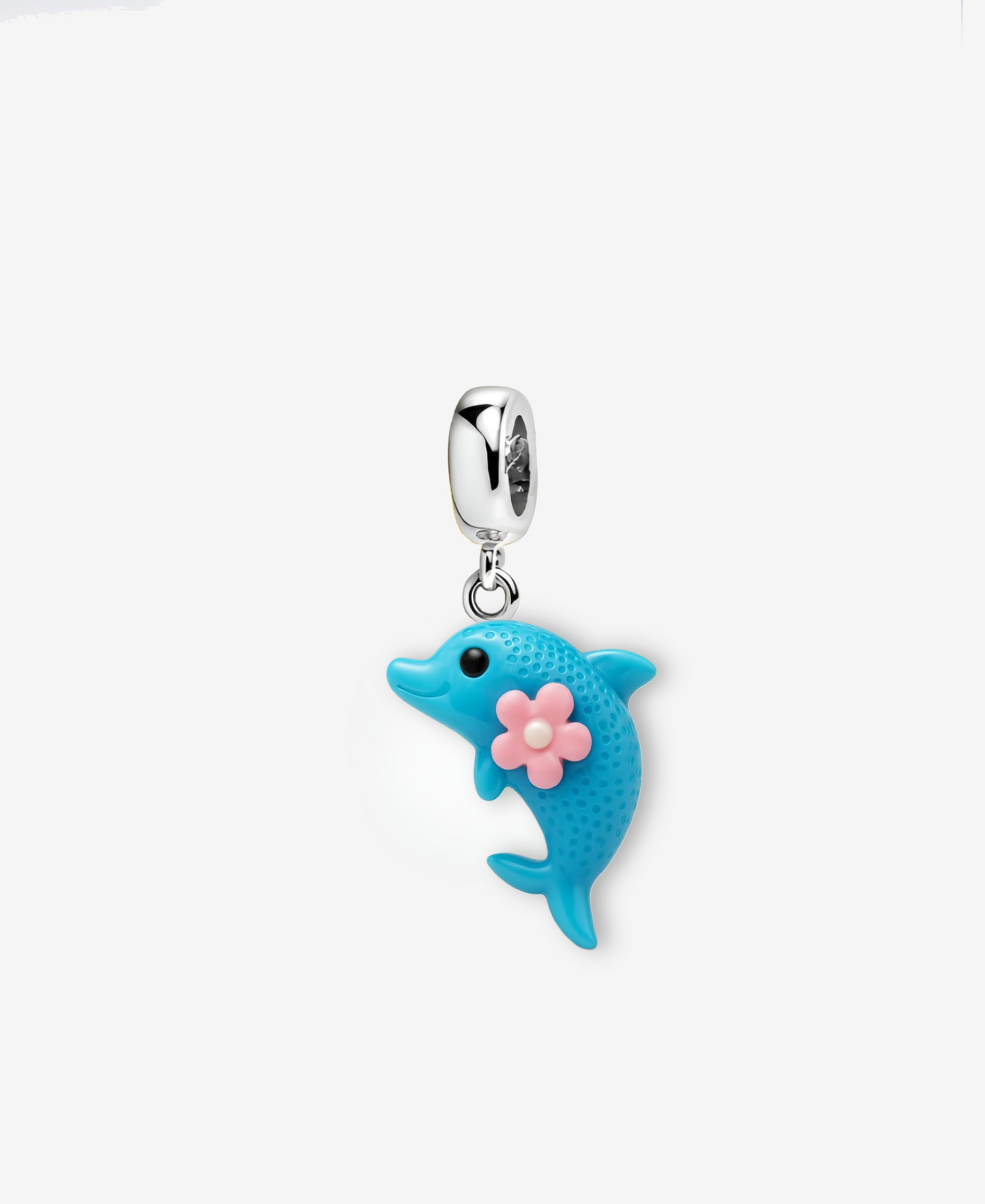 Blue Dolphin Bracelet Charm
