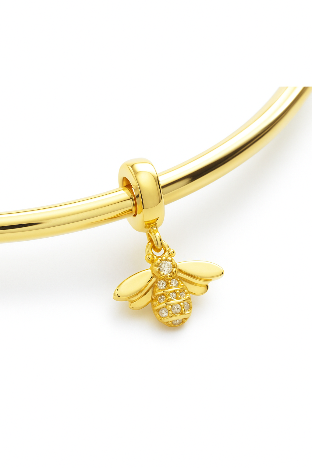 Bee Gold Bracelet Charm