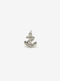 Anchor Sterling Silver Single Stud Earring