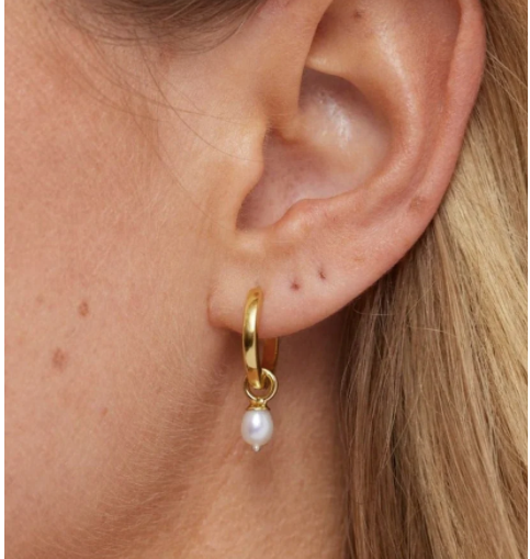 Natural Freshwater Pearl Charms in Large