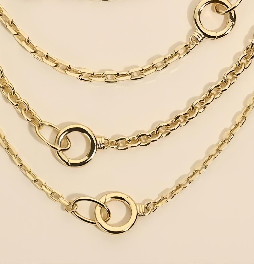 Stainless Steel Link Cable Chain Necklace