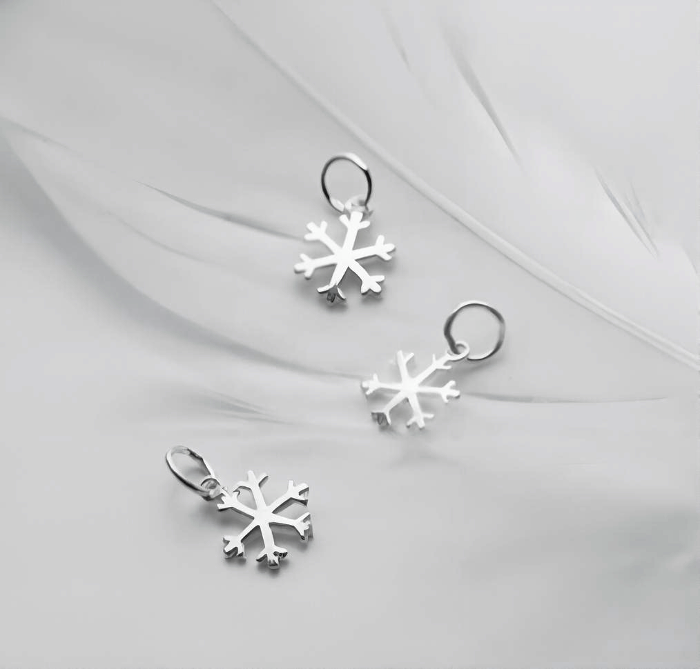 Delicate Snowflake Mini Charm