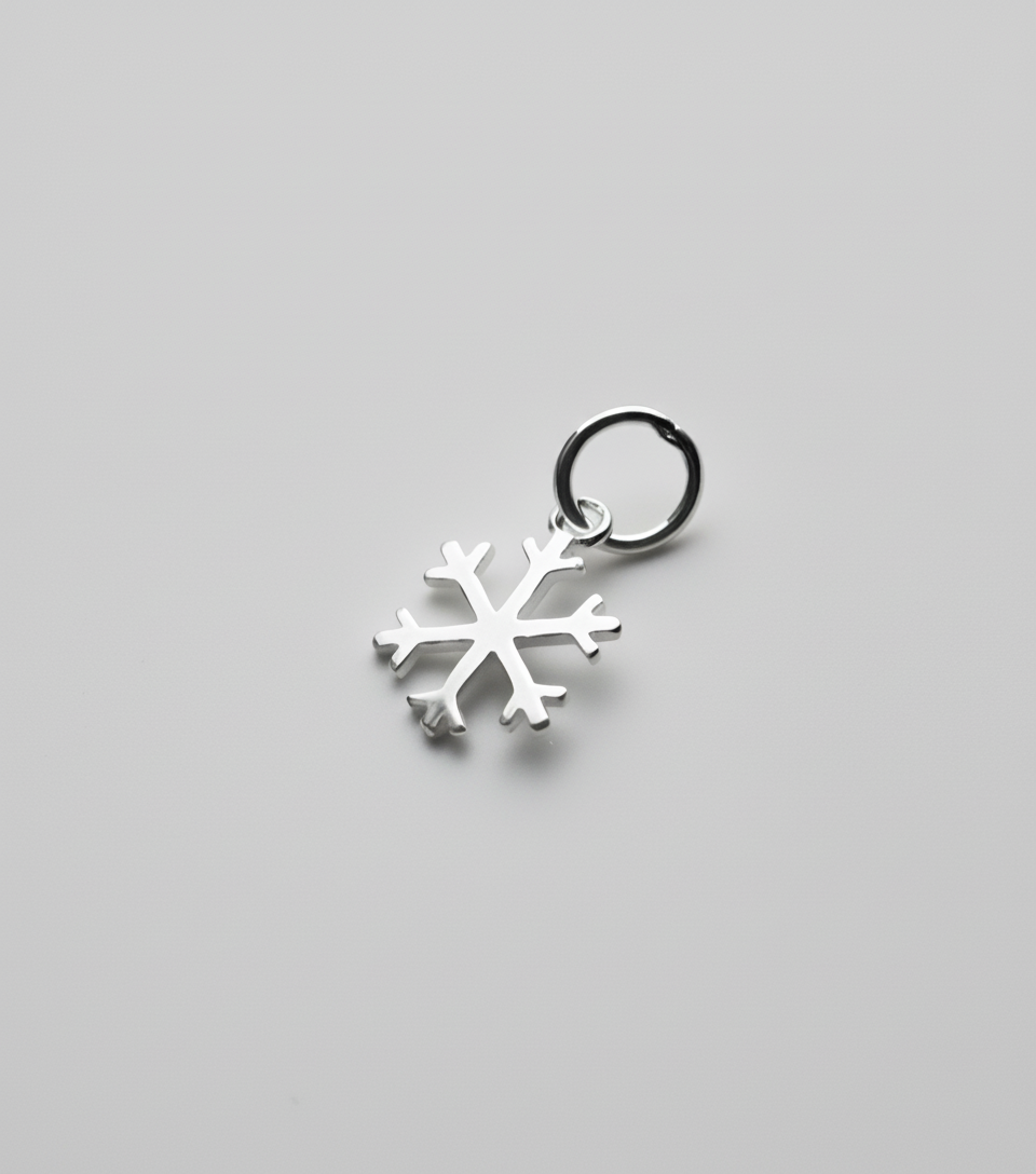 Delicate Snowflake Mini Charm