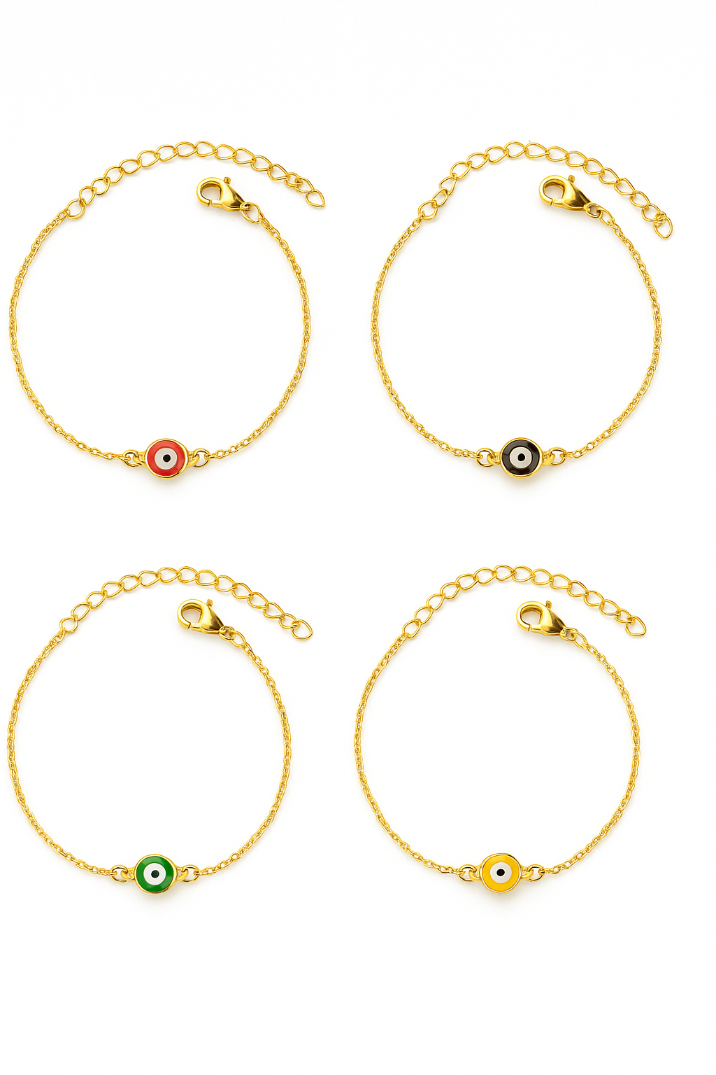 Evil Eye Stainless Steel Bracelet