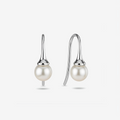 Classic Pearl Drop Earrings in  Sterling Silver