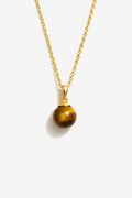 Tiger Eye Pendant Necklace