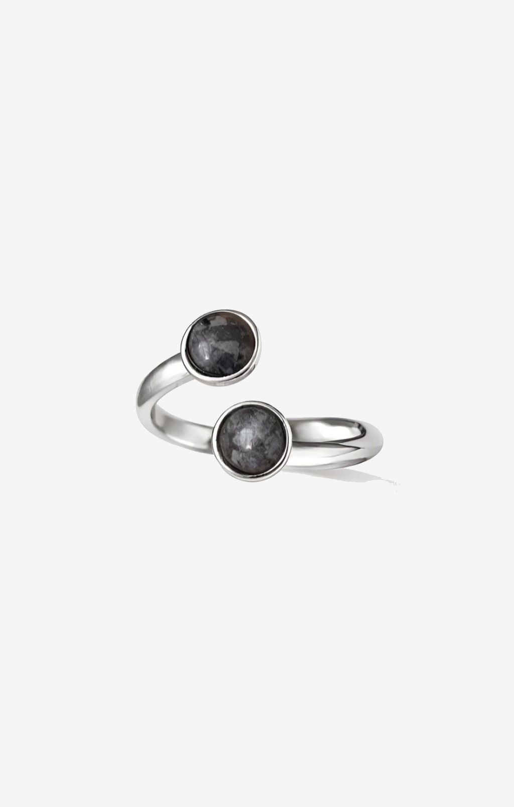 Natural Labradorite Gemstone Ring