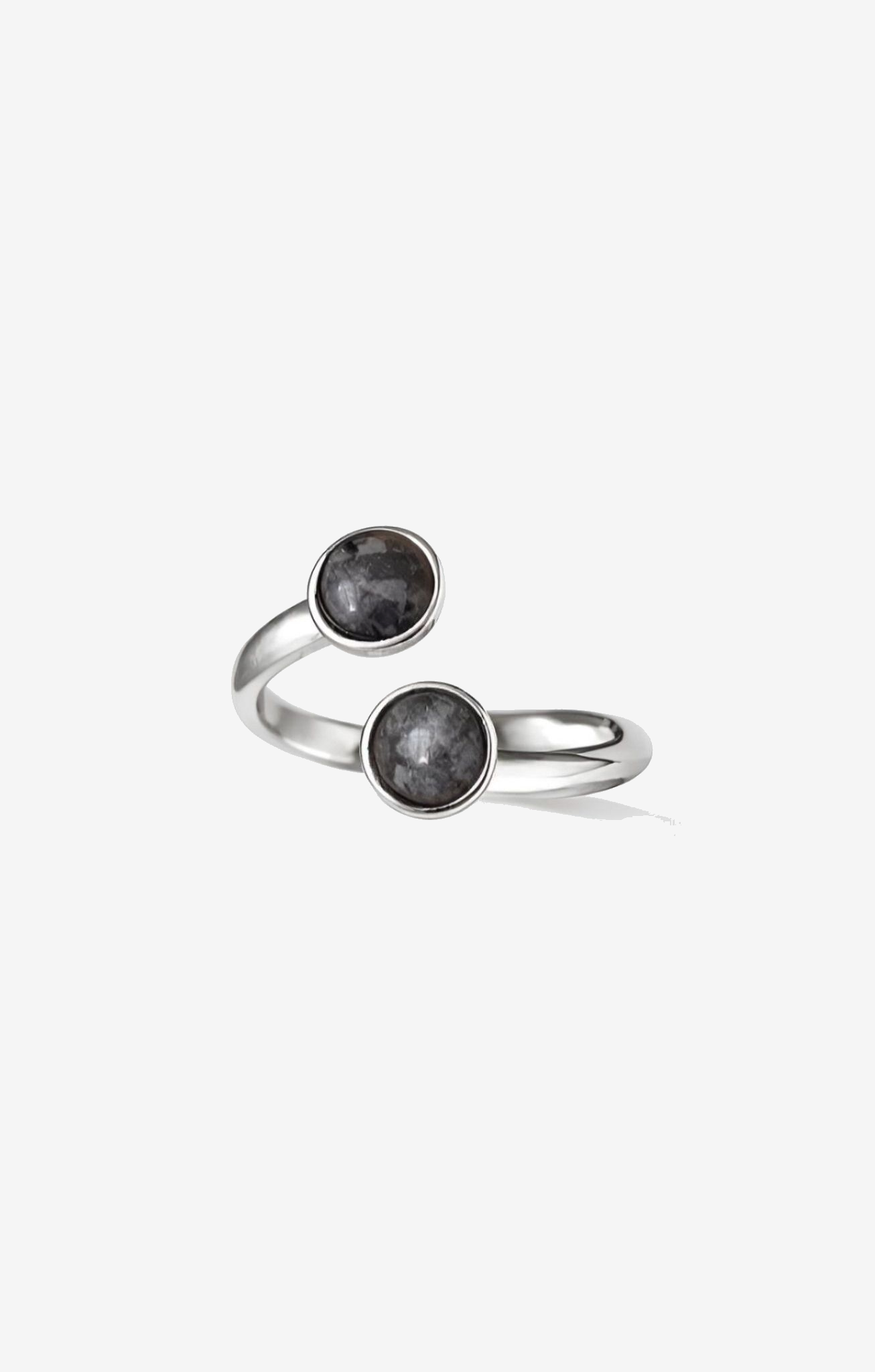Natural Labradorite Gemstone Ring